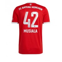 Bayern Munich Jamal Musiala #42 Fußballbekleidung Heimtrikot 2022-23 Kurzarm
